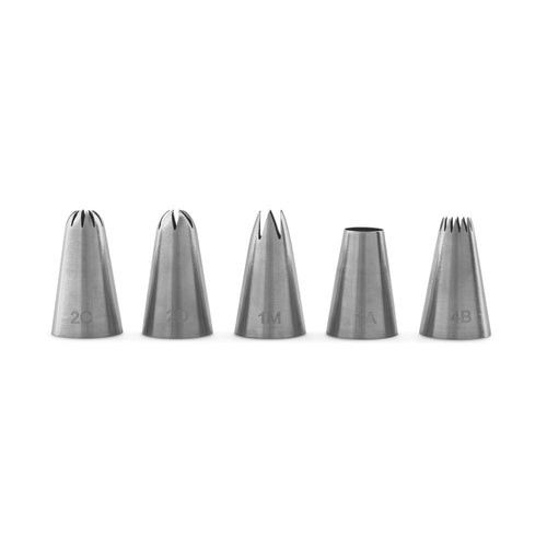 Cupcake Decorating Piping Tips x 5