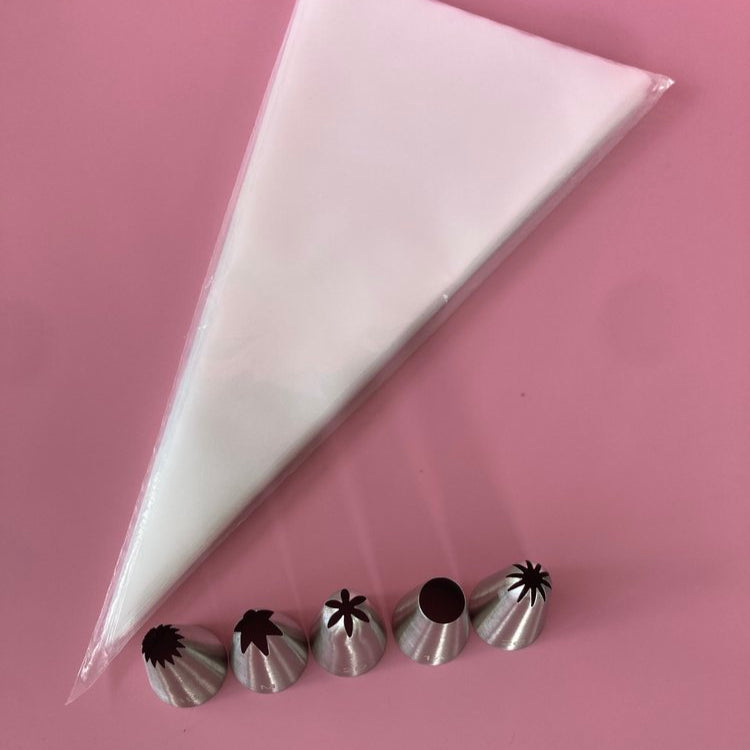 Cupcake Decorating Piping Tips x 5